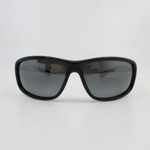 Maui Jim MJ 278-02 New SPARTAN REEF Black/Neutral Grey Sunglasses w/ defect